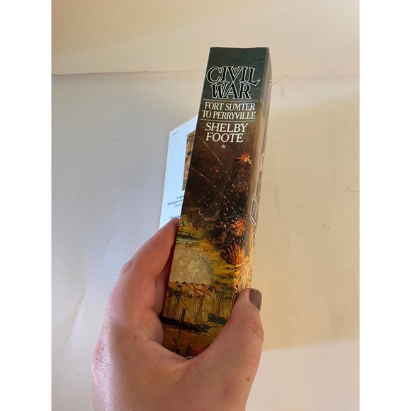 The Civil War Shelby Foote Fort Sumter to Perryville Book A Narrative - Picture 2 of 5